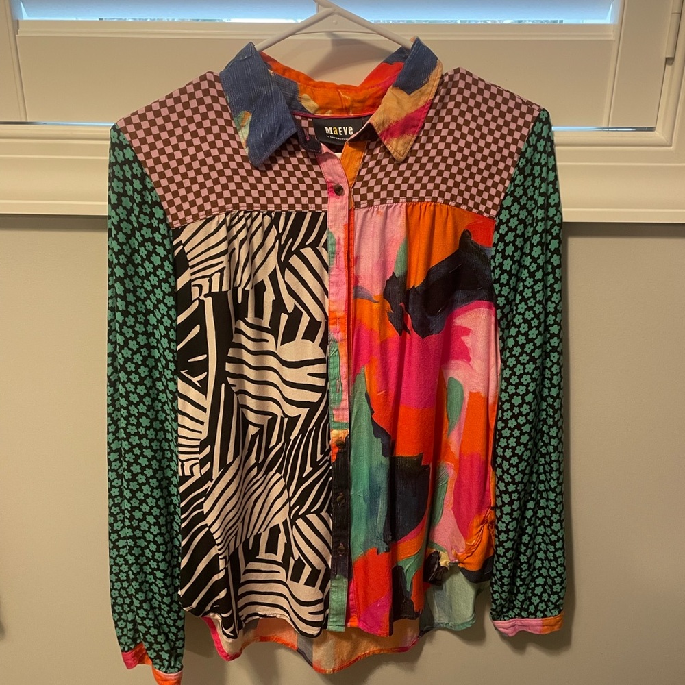 Anthropologie Maeve Paz Blouse Size S